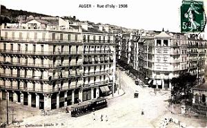Alger - Rue d'Isly - 1908